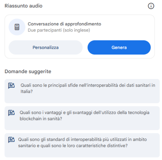 Immagine introduttiva di NotebookLM