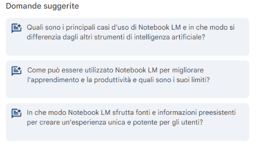 Immagine introduttiva di NotebookLM